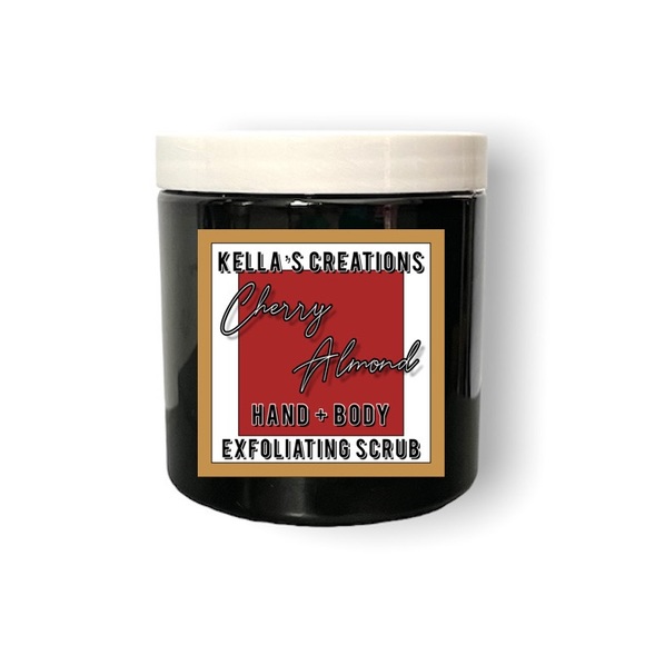 8oz Cherry Almond Hand scrub - Picture 1 of 2